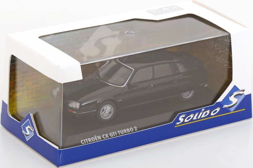 Solido 1:43 Citroen CX GTI Turbo II zwart, Solido, -, Nieuw, Ophalen of Verzenden