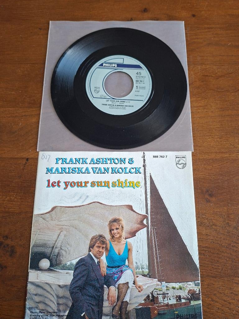 Frank & Mariska ,let your sun shine, Ophalen of Verzenden, Zo goed als nieuw, 7 inch