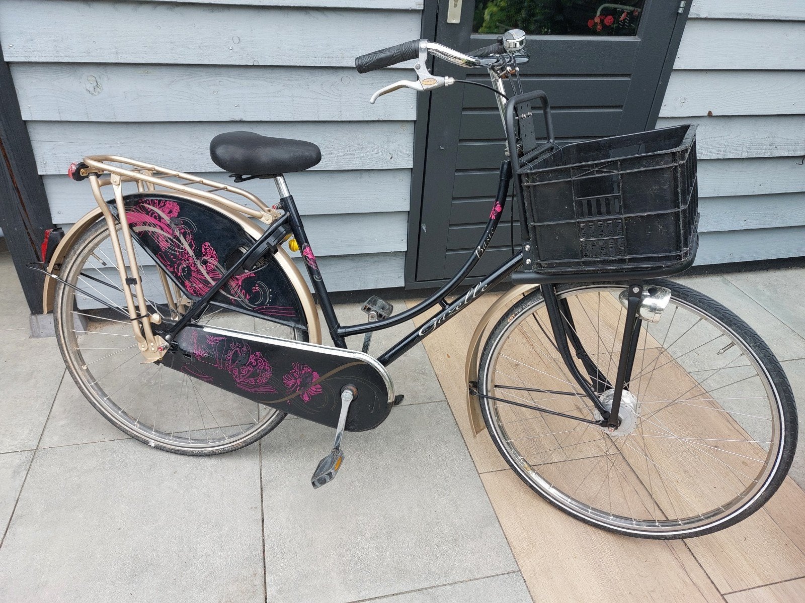 gazelle dames[oma]fiets wielmaat 28inch, 50 tot 53 cm, Ophalen, Gebruikt