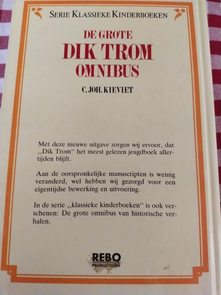 De grote dik trom omnibus door c.j. Kieviet. Bekijk ook mijn, Ophalen of Verzenden, Gelezen