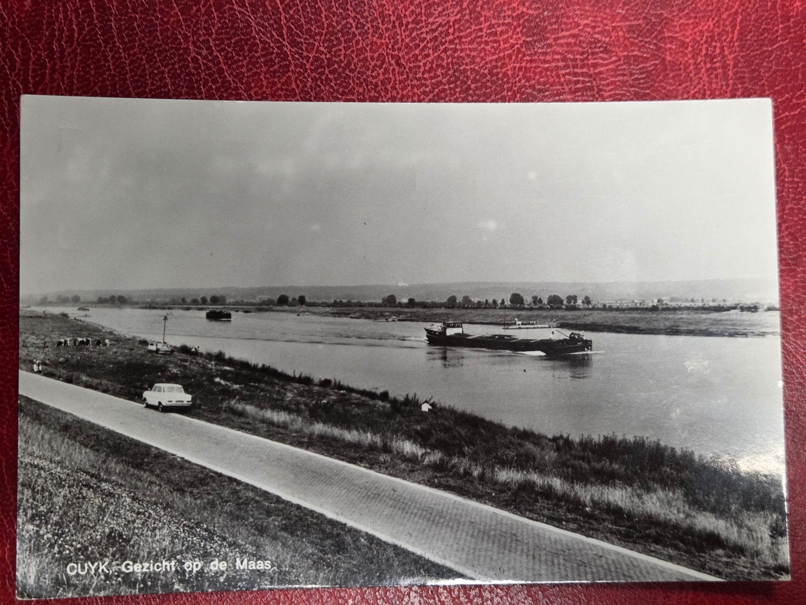 Cuijk bij Haps Gezicht op de Maas, Verzenden, 1960 tot 1980