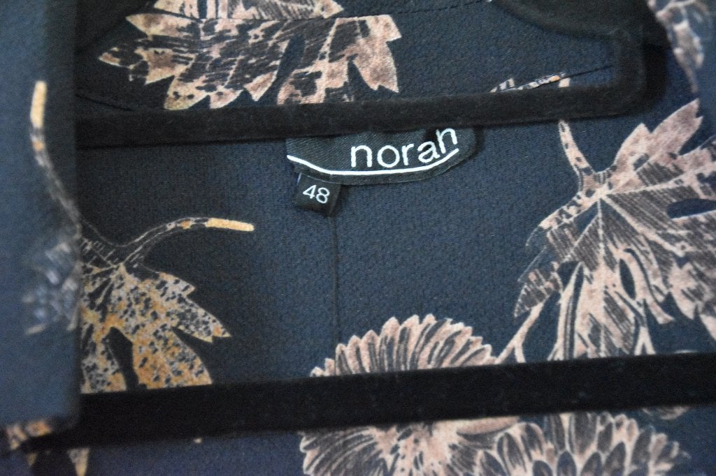 leuke nieuwe blouse maat 48 Norah, Zwart, Maat 46/48 (XL) of groter, Nieuw, Ophalen of Verzenden