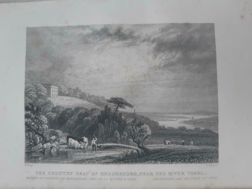 021 / Rhereroord in De Steeg te Velp Staalgravure uit, Antiek en Kunst, Ophalen of Verzenden