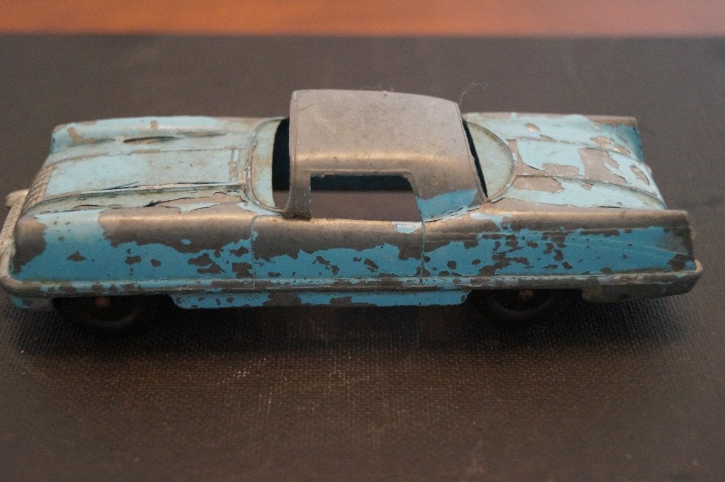 Antiek Tootsietoy Jumbo Cadillac no 24 licht blauw, Verzenden