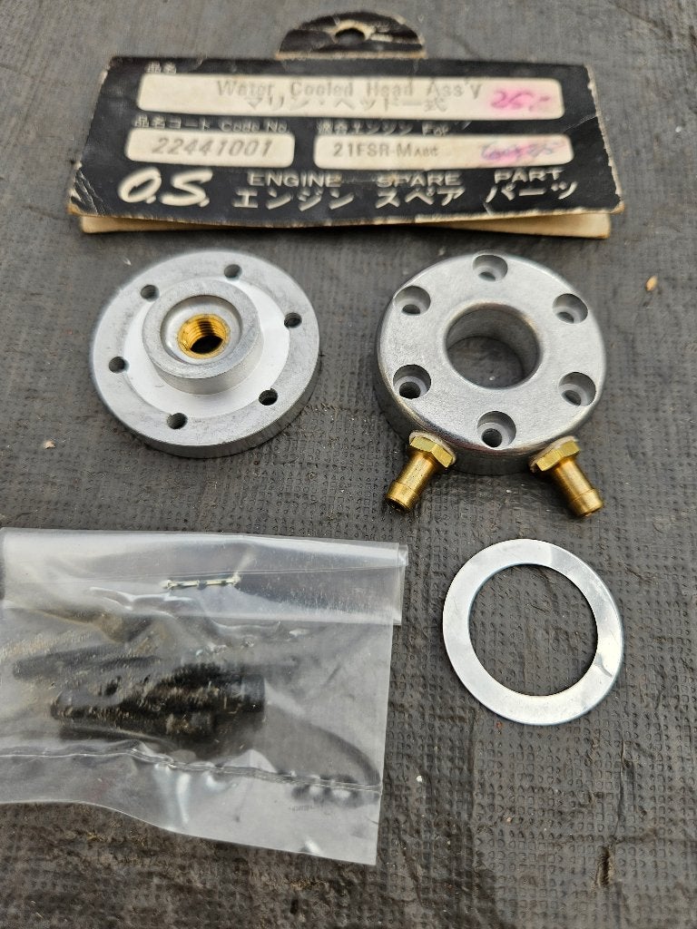 Vintage O.S. watergekoelde motor kop 21FSR, Hobby en Vrije tijd, Ophalen of Verzenden, Nieuw, Groter dan 1:32, Overige merken