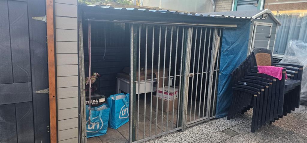 Kennel, Dieren en Toebehoren, Hondenhokken, Ophalen of Verzenden, 110 cm of meer, 100 cm of meer