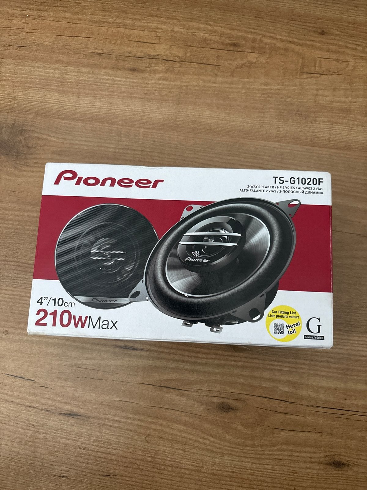 Pioneer TS-G1020F 2-weg speakers (nieuw in doos), Ophalen of Verzenden, Nieuw