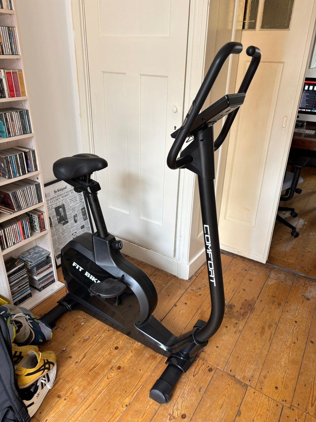 Fit Bike Comfort Hometrainer, Ophalen of Verzenden, Zo goed als nieuw, Metaal, Benen