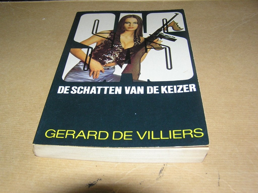  De Schatten van de Keizer | SAS(1) - Gérard de Villiers, Ophalen of Verzenden, Zo goed als nieuw, Gérard de Villiers