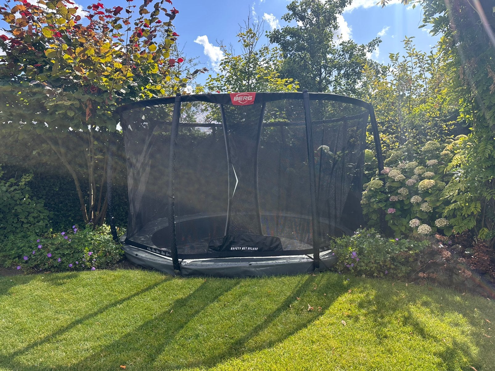 BERG Trampoline ELITE inground 380, Kinderen en Baby's, Speelgoed | Buiten | Trampolines, Ophalen, Gebruikt