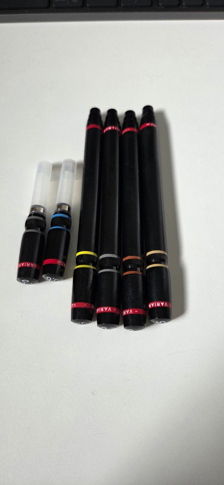 Rotring technische tekenpennen set, Ophalen of Verzenden, Gebruikt, Potlood of Stift