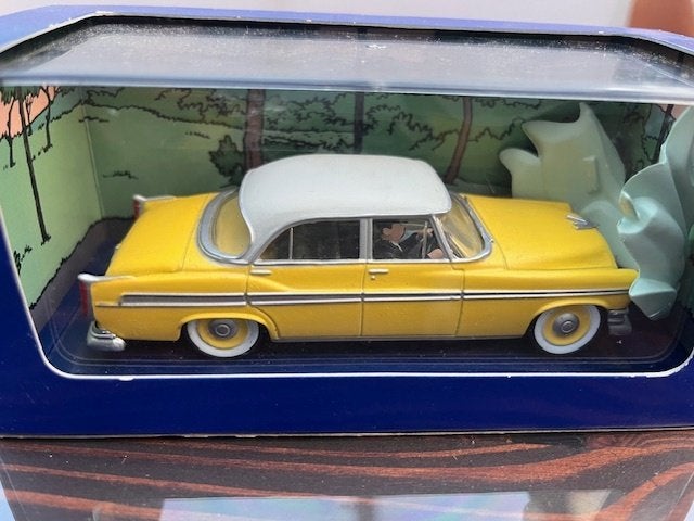 Kuifje auto. Nr. 47 met certificaat Bieden vanaf 20€, Ophalen of Verzenden, Kuifje, Zo goed als nieuw, Beeldje of Figuurtje