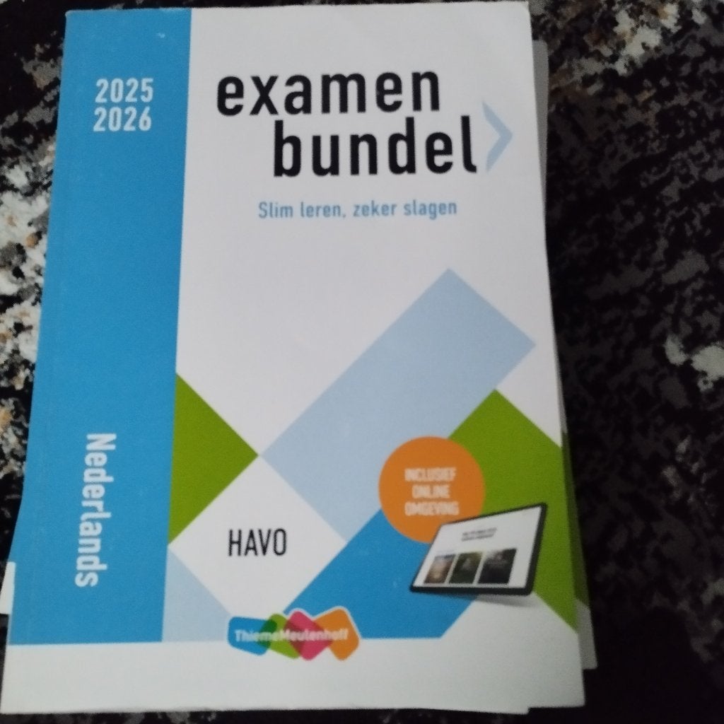 Examenbundels 2025-2026, Ophalen, Zo goed als nieuw, HAVO, ThiemeMeulenhoff