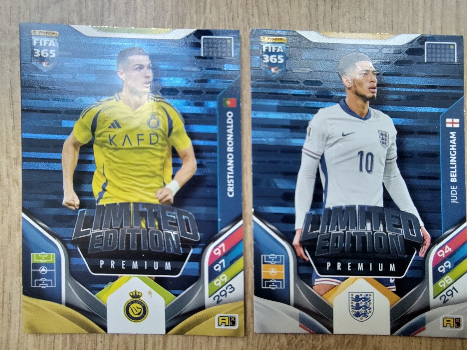 Ronaldo en Bellingham Panini Limited Edition, Ophalen of Verzenden, Zo goed als nieuw, Buitenlandse clubs, Poster, Plaatje of Sticker