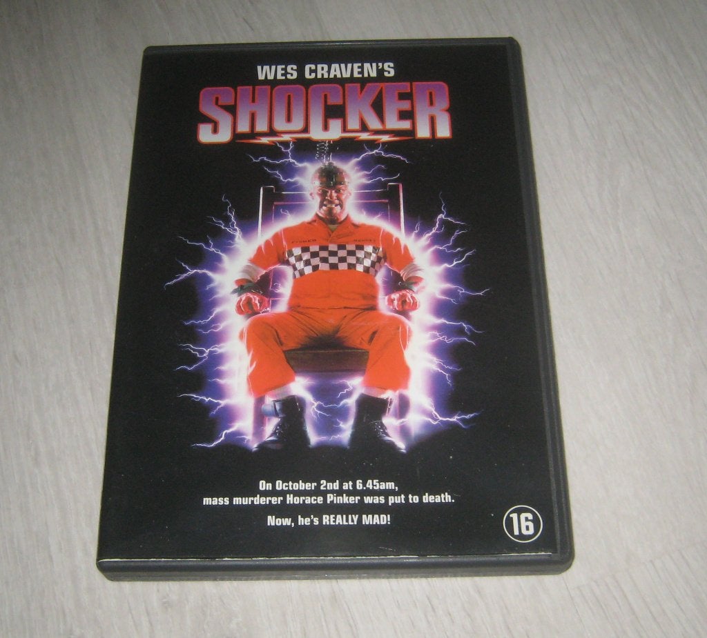 Shocker DVD Wes Craven Film, Vanaf 16 jaar, Verzenden, Gebruikt, Slasher