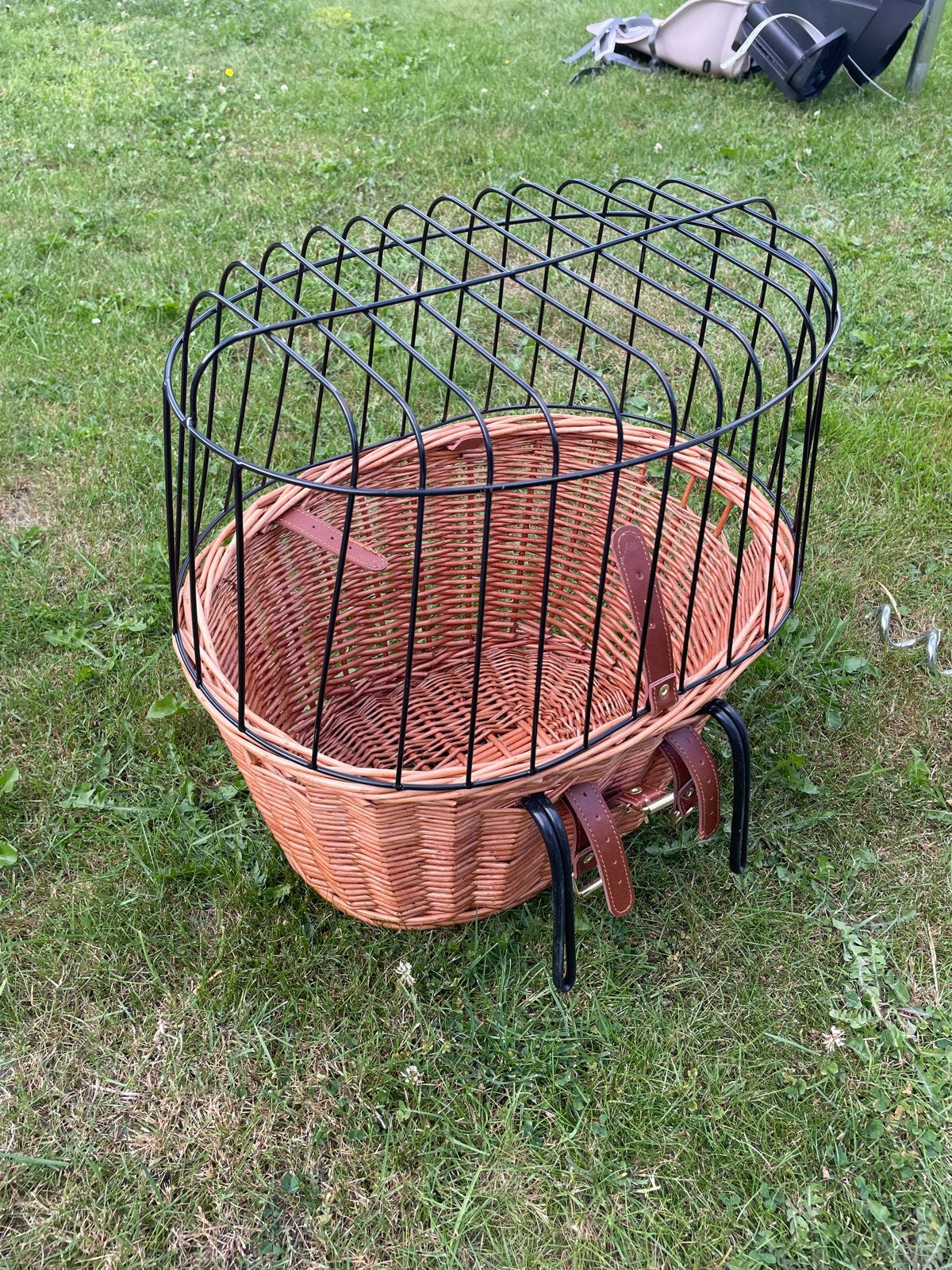 Fiets hondenmand met rekje - tot 12 kg, Ophalen, Nieuw, Hondenkar, Minder dan 20 kg
