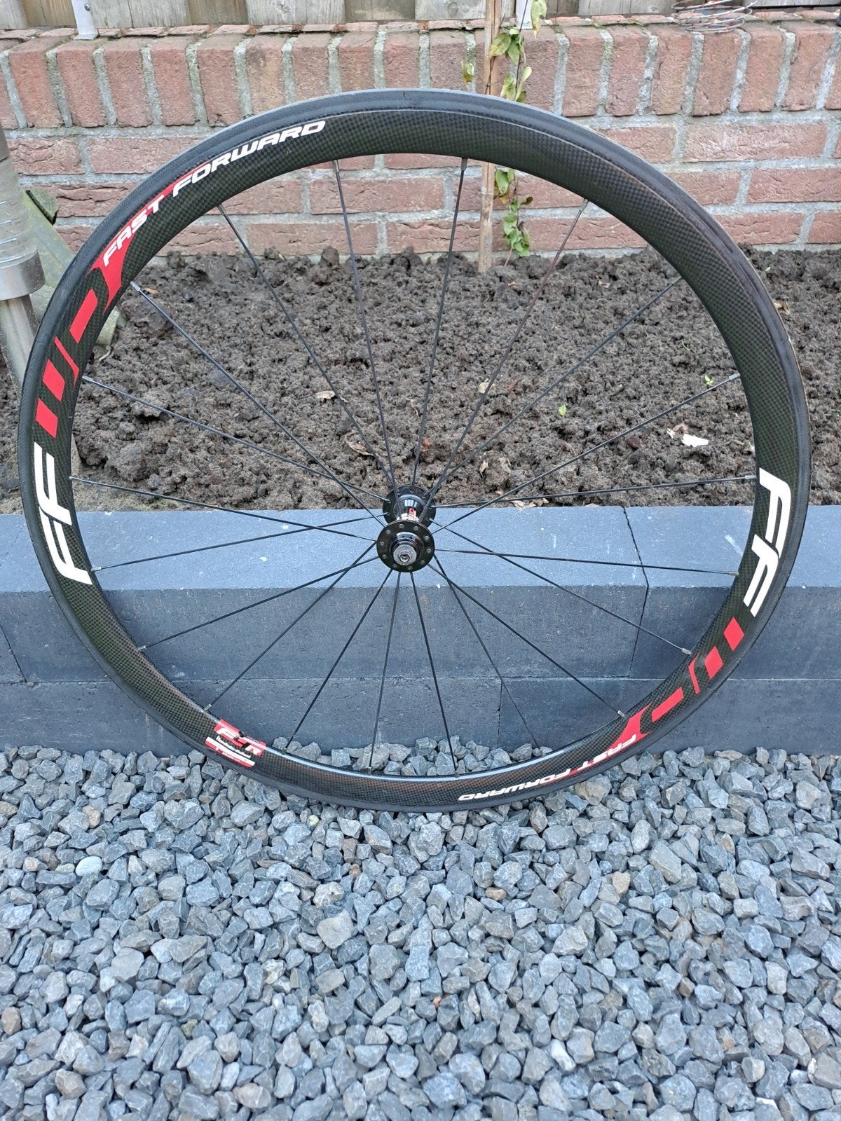 Fast Forward FFWD F4R Carbon Wiel 700c, Wiel, Gebruikt, Fast Forward, Ophalen of Verzenden