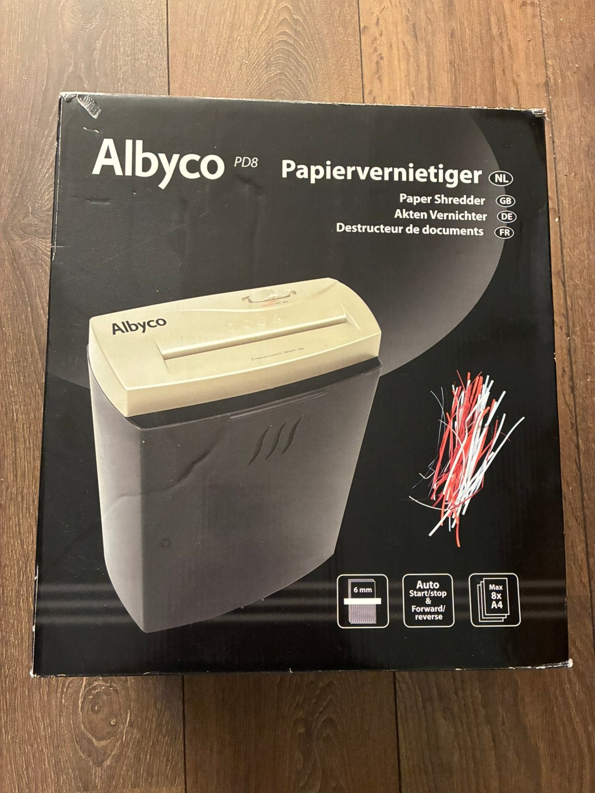 Papiervernietiger, Ophalen of Verzenden, Nieuw