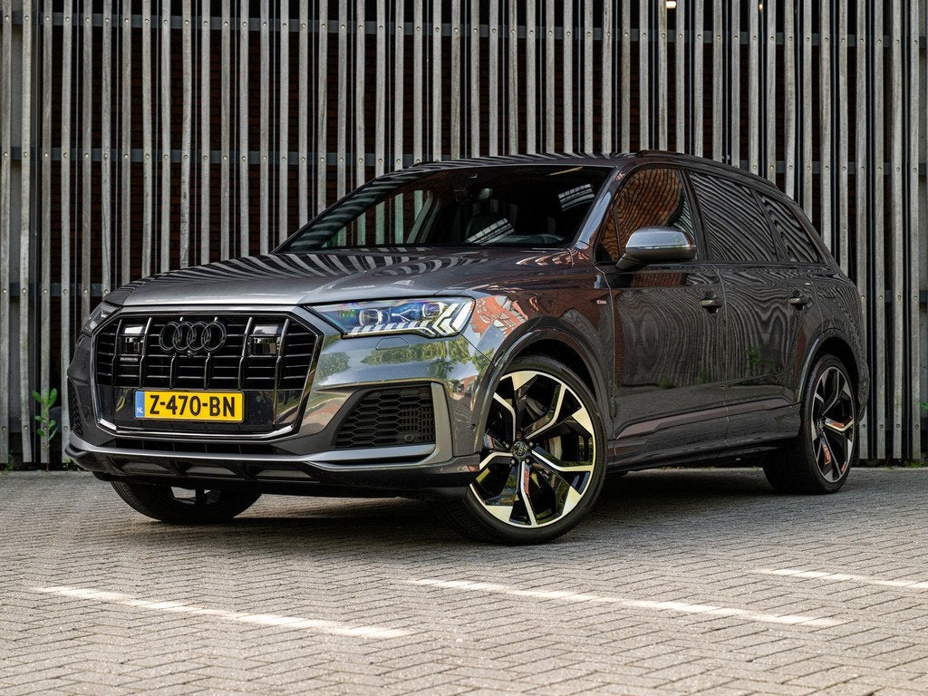 Audi Q7 55 TFSi e Quattro 3x Line HUD|MatrixLed|Trekhaak|Luc, Auto's, Audi, Automaat, Gebruikt, 2995 cc, 340 pk