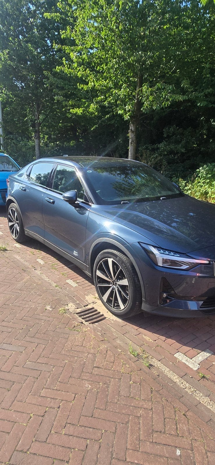 Polestar 2 2022 Blauw single motor standard range, Voorwielaandrijving, Polestar 2, Stof, Elektrisch