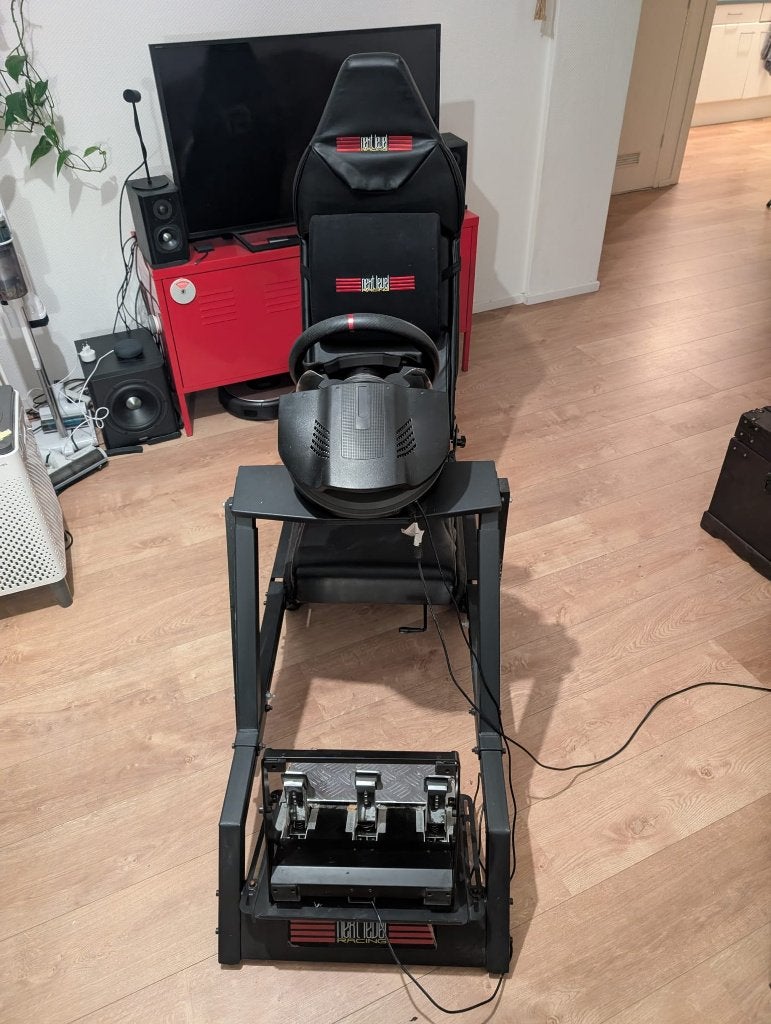 Next level Racing F/Gt stoel/cockpit (zonder stuur&pedalen), Ophalen, Racestoel, Zo goed als nieuw, PC