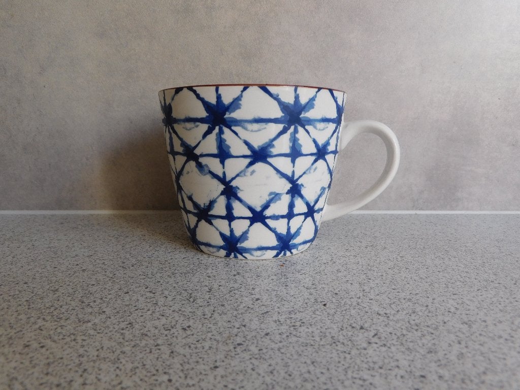Mok 400 ml Sibori van Xenos, Aziatisch, Gebruikt, Overige merken, Keramiek