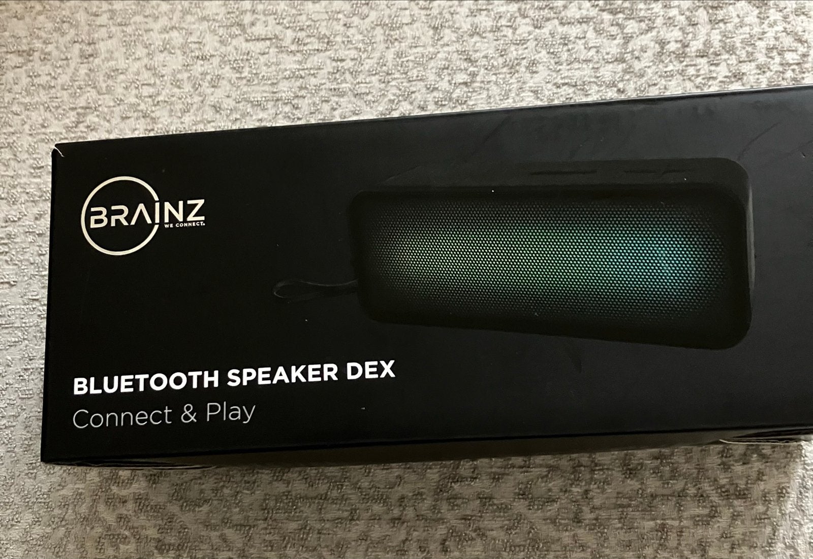 BRAINZ Bluetooth Speaker Dex met LED Verlichting, Overige merken, Nieuw, Ophalen of Verzenden, Draagbare speaker