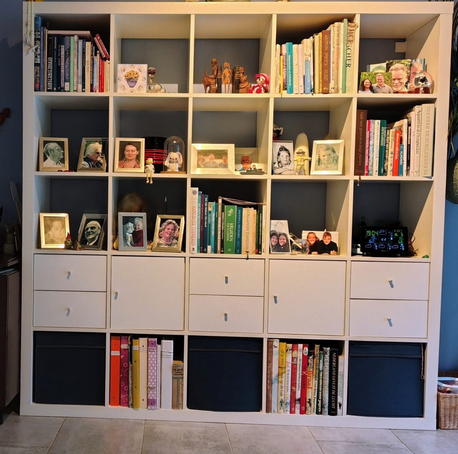 Ikea Kallax kast, Ophalen, Gebruikt, Modern, functioneel, 150 tot 200 cm