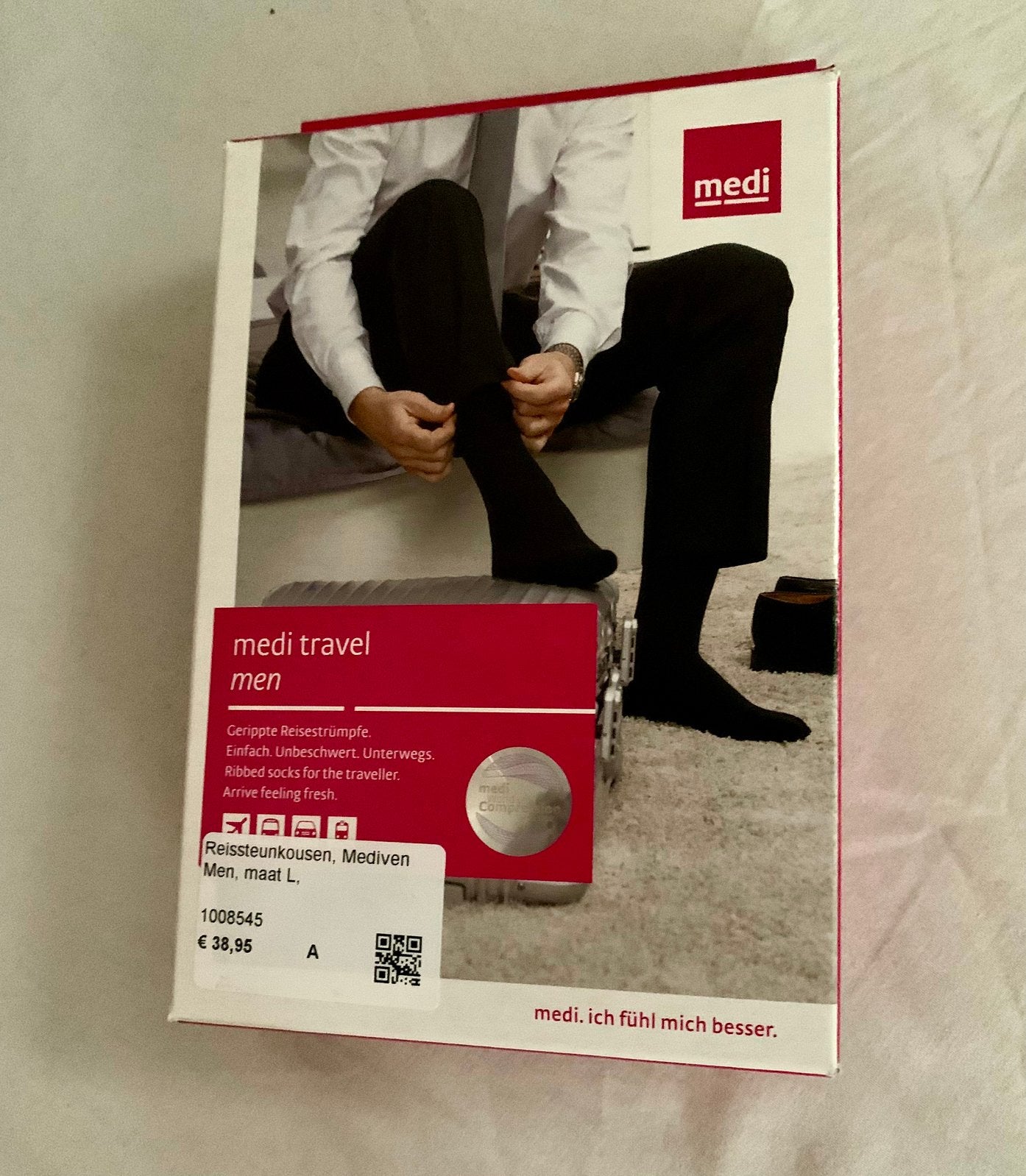 compressiekousen maat L -NIEUW- nooit gedragen -kleur zwart, Diversen, Ophalen of Verzenden, Nieuw