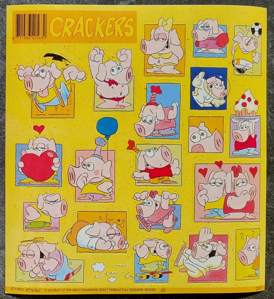 Stickers uit de jaren 90 (23 foto's) advertentie 1/2, Ophalen of Verzenden, Nieuw