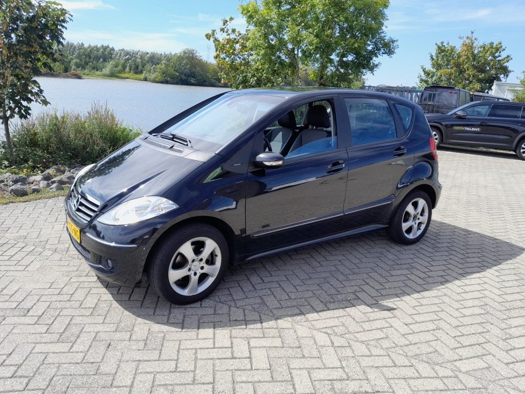 Mercedes-Benz A-Klasse 1.7 A170 5DRS 2007 Zwart, Auto's, Mercedes-Benz, 15 km/l, 4 cilinders, Zwart, Handgeschakeld