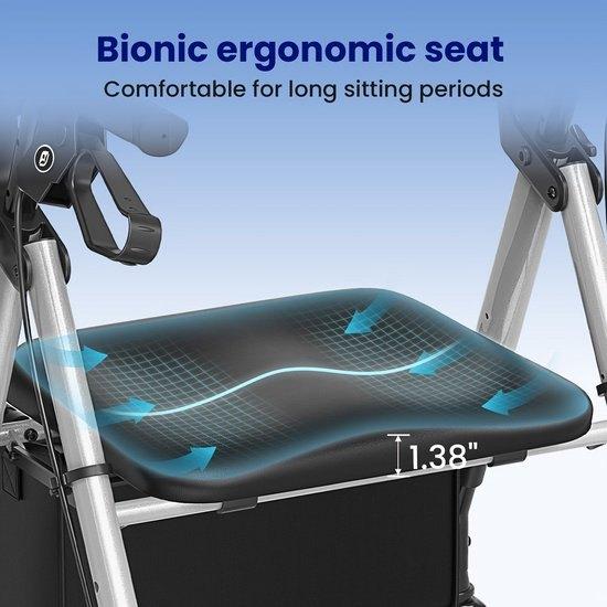 Rollator – Rollator Looprek – Loopwagen – Wandelwagen, Corvance B.V., Verzenden, Nieuw, Corvancebol@gmail.com