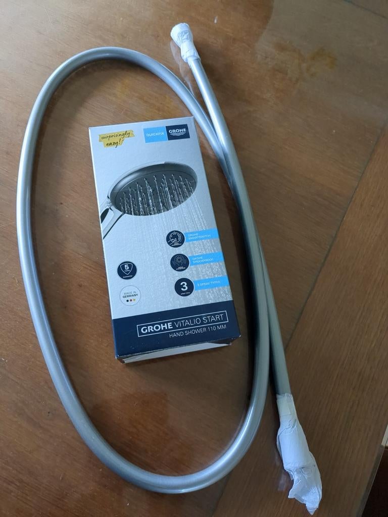 Grohe Vitalio Start Handdouche 110 mm met doucheslang, Doe-het-zelf en Verbouw, Sanitair, Ophalen of Verzenden, Nieuw, Douche