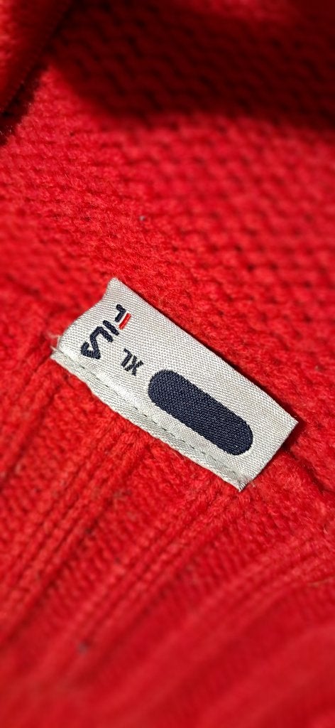 FILA 🍂grof gebreide trui mt XL, Maat 56/58 (XL), Zo goed als nieuw, Fila, Meerkleurig