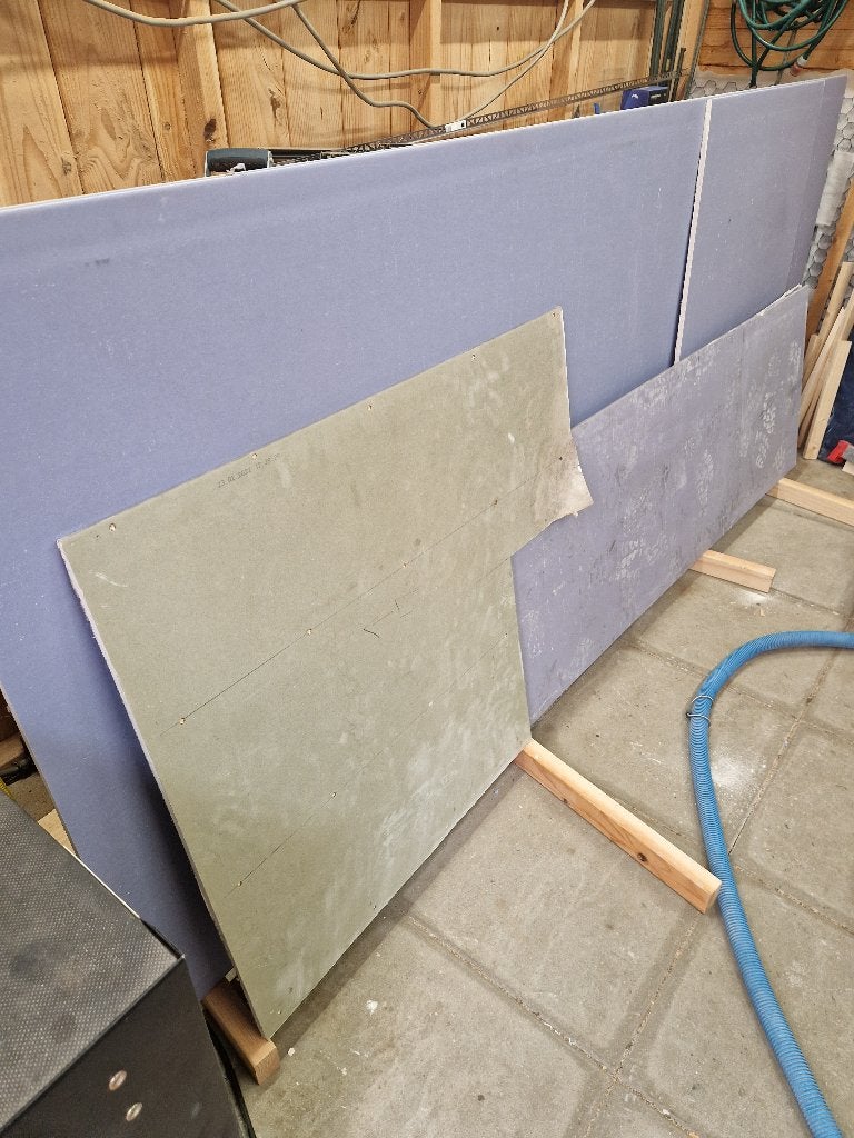 Knauf Diamond board gips platen restant, Ophalen, Zo goed als nieuw, Overige materialen, Minder dan 20 mm