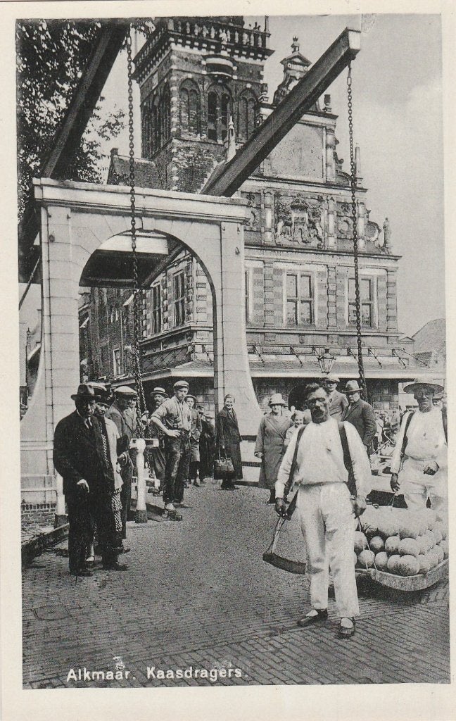 alkmaar- kaasdragers, Ophalen of Verzenden, Voor 1920, Noord-Holland