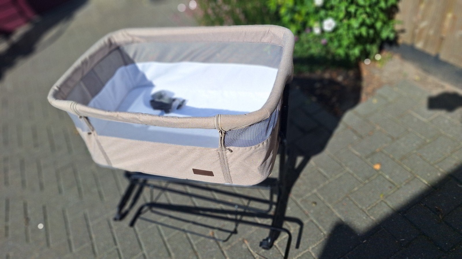 T.E.A.B. Novi co-sleeper/wieg - Compleet met doos en handlei, Ophalen, Gebruikt, Wieg