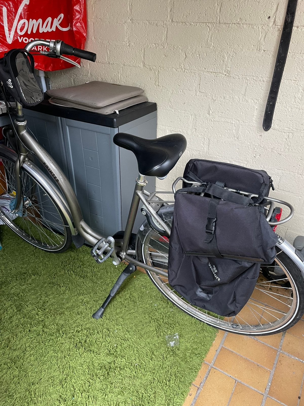 BIEDEN:Mooie pointer damesfiets met 7 versnellingen, Ophalen, Gebruikt