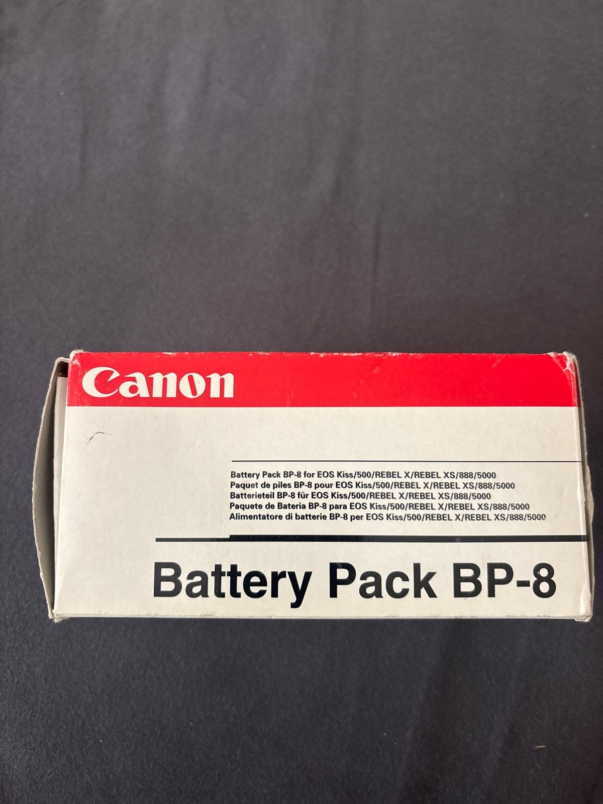 Canon batterij pack BP-8 voor EOS Kiss/Rebel camera's, Ophalen of Verzenden, Gebruikt, Canon, Batterygrip