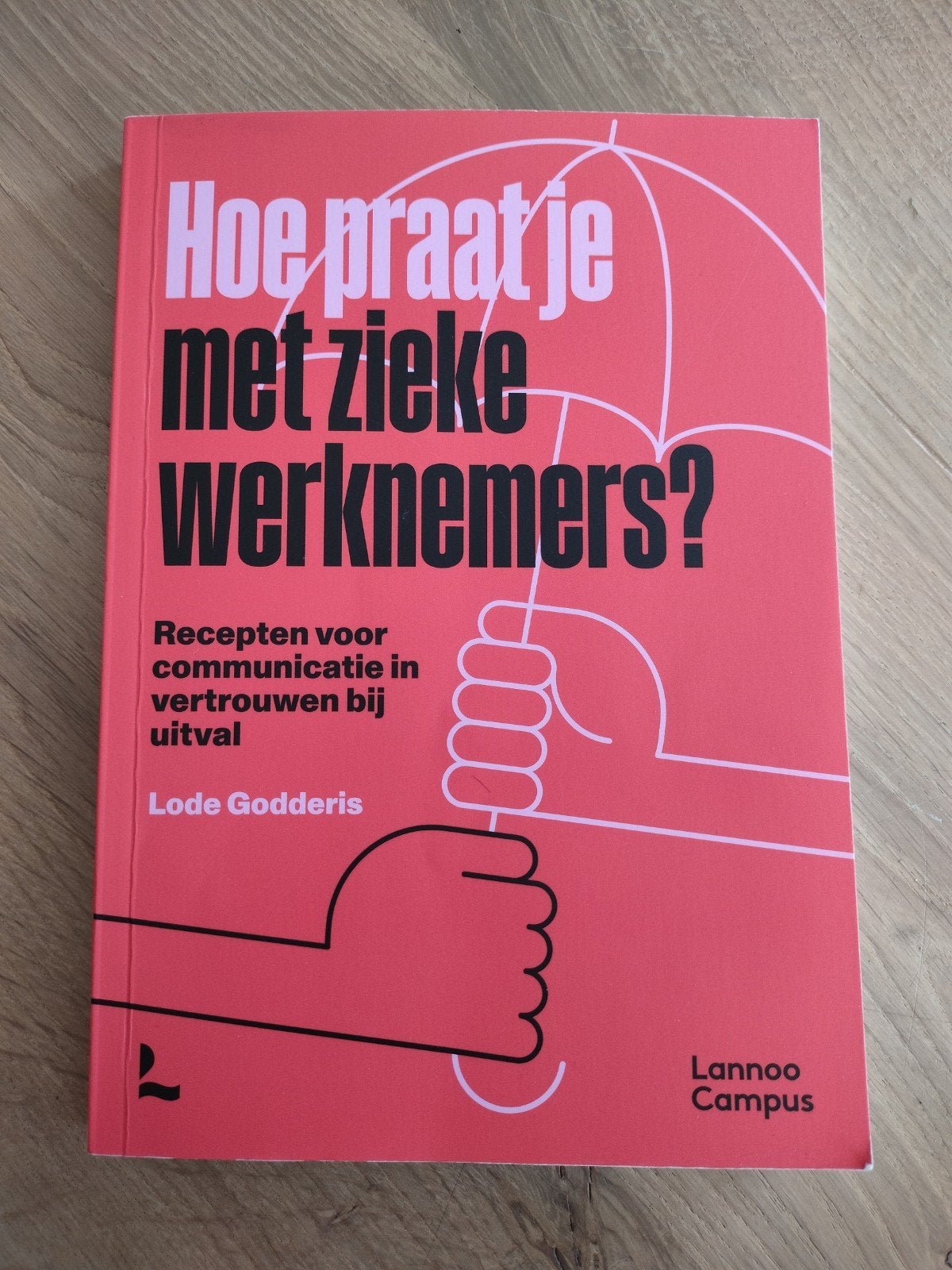 Hoe praat je met zieke werknemers? - Godderis, Boeken, Ophalen of Verzenden, Lode Godderis, Management, Zo goed als nieuw