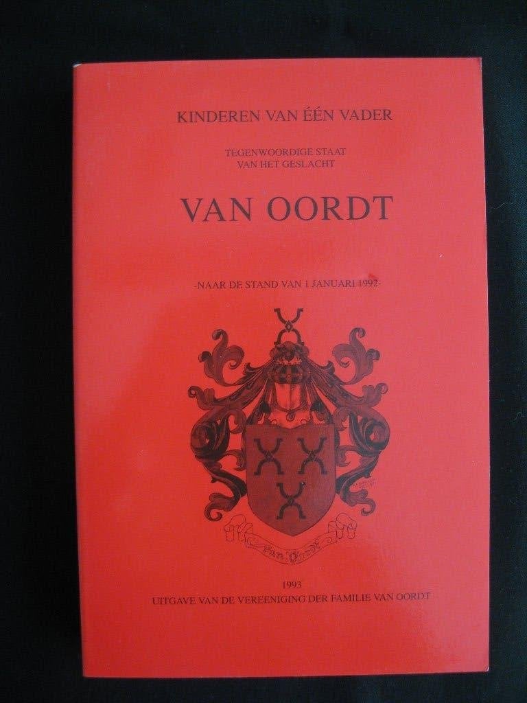 Genealogie van Oordt. Kinderen van één vader. 1992, Boeken, Ophalen of Verzenden, Zo goed als nieuw