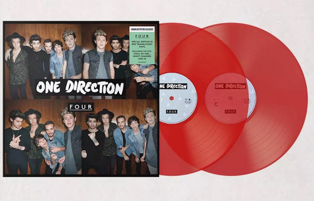 Vinyl 2LP One Direction Four UO TRANSLUCENT RED Vinyl NIEUW, Cd's en Dvd's, Vinyl | Pop, Ophalen of Verzenden, Nieuw in verpakking