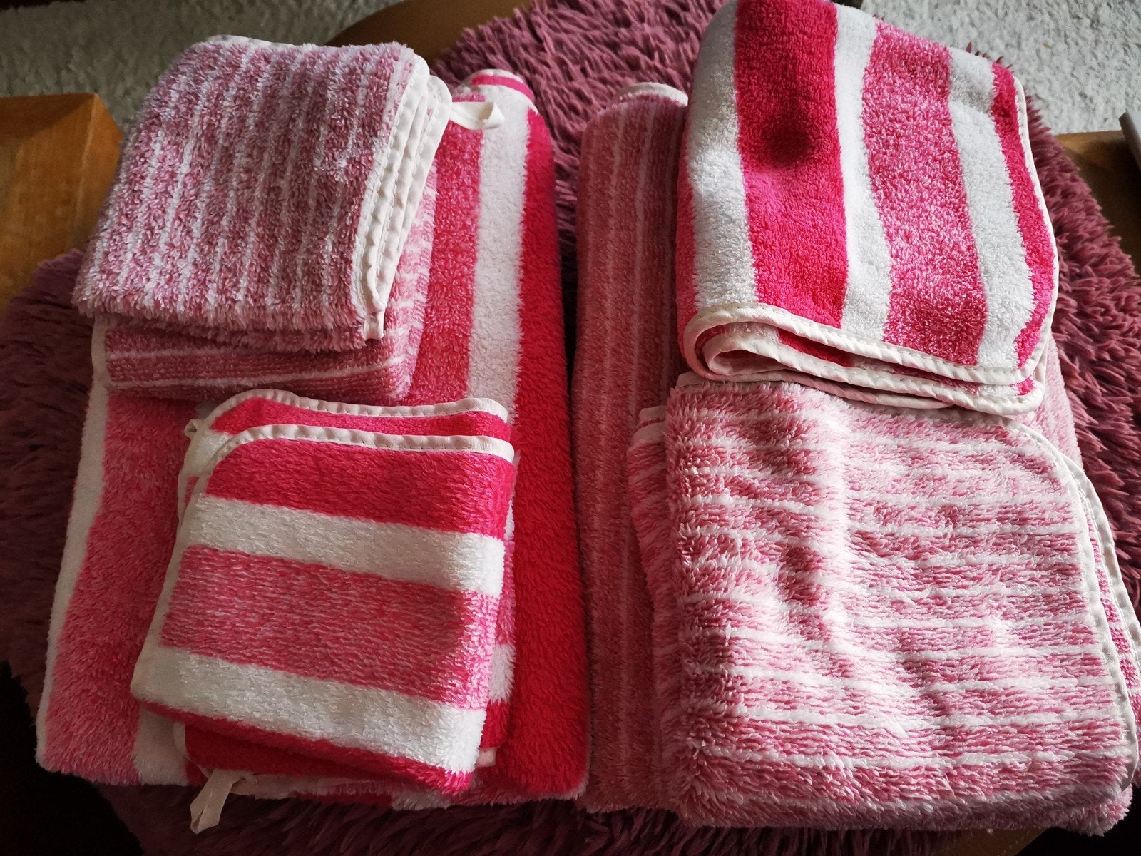 8 delige handdoeken set. Nieuw, Ophalen of Verzenden, Nieuw, Theedoek of Handdoek