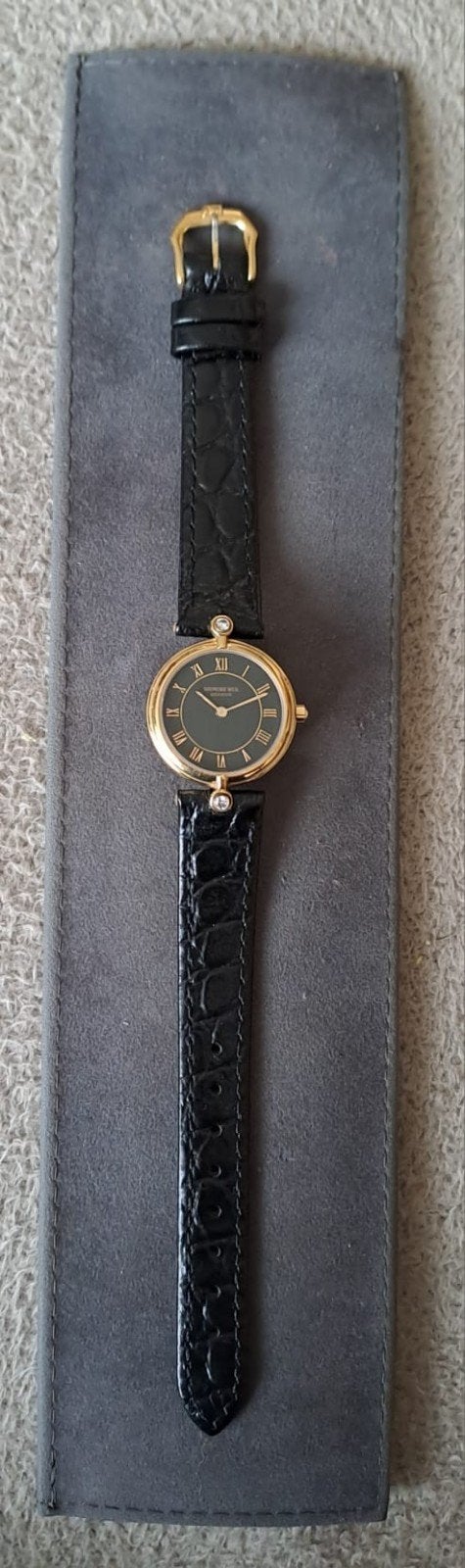 Dames Horloge Raymond Weil, Sieraden, Tassen en Uiterlijk, Verzenden, Polshorloge, Leer, Overige merken