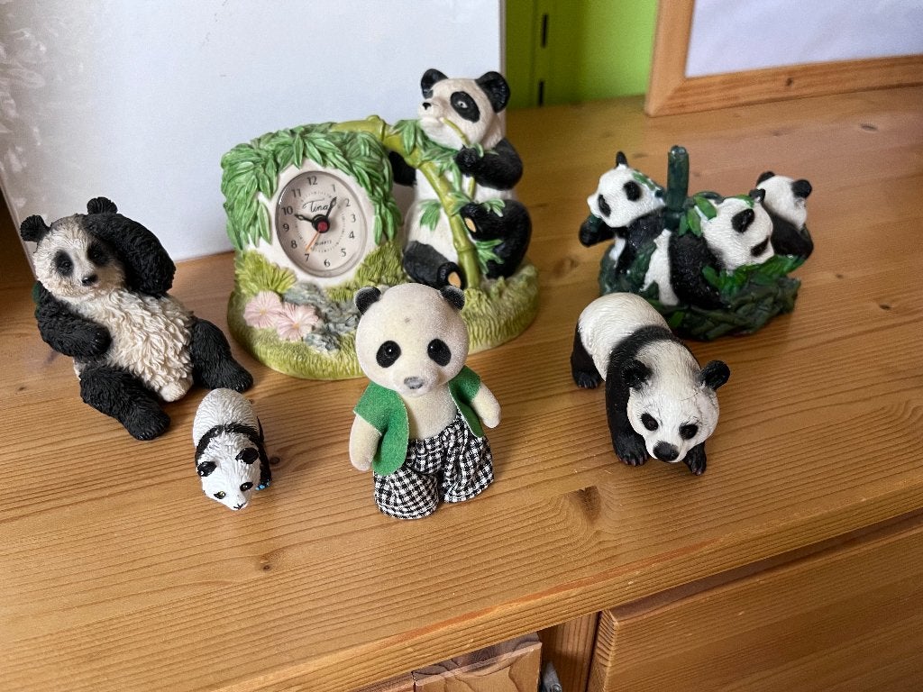 Reuzenpanda beeldjes, Ophalen, Gebruikt, Dier