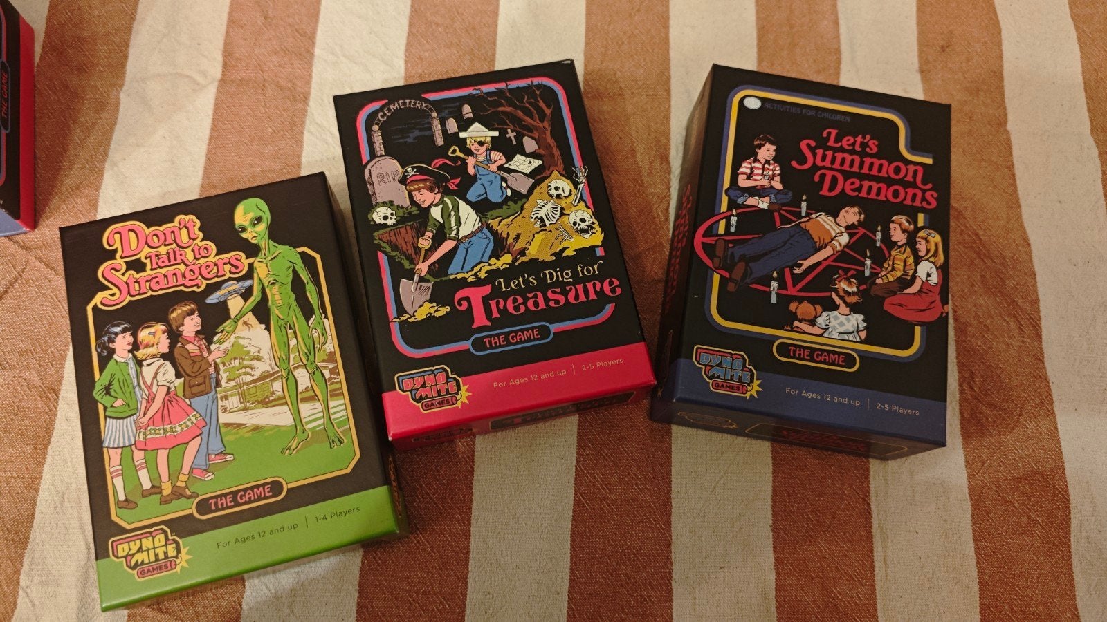 Steven Rhodes Card Games Kickstarter met Exclusives, Een of twee spelers, Ophalen of Verzenden, Zo goed als nieuw, Dynamite Games