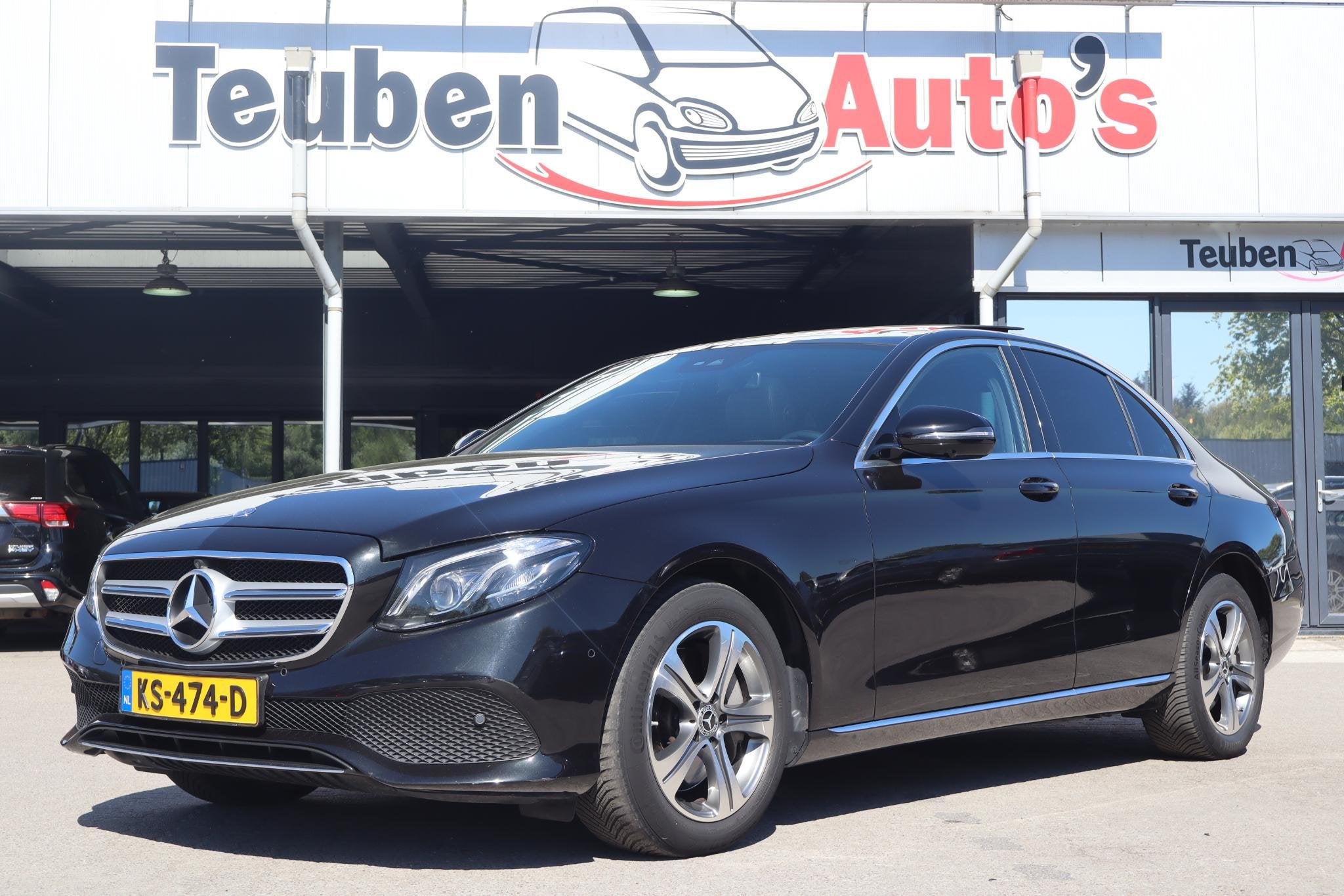 Mercedes-Benz E-klasse 350 e Lease Edition Prestige Plus | S, Auto's, Automaat, Achterwielaandrijving, Gebruikt, Zwart