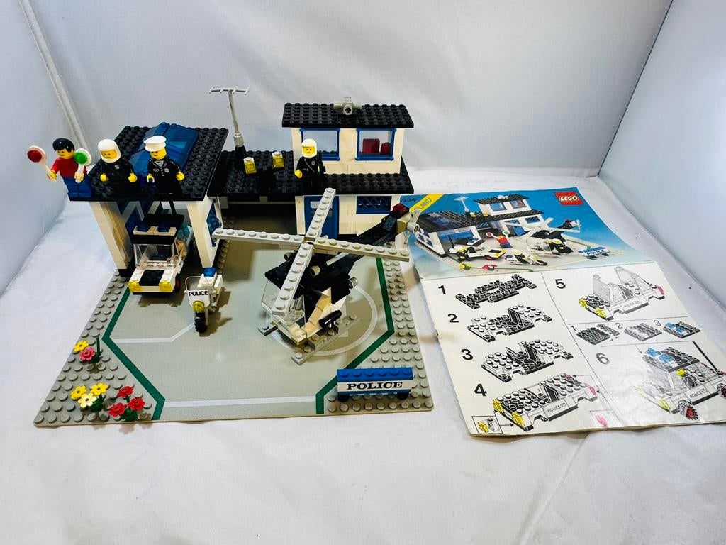 Lego 6384 Police Station, Ophalen of Verzenden, Gebruikt, Complete set, Lego
