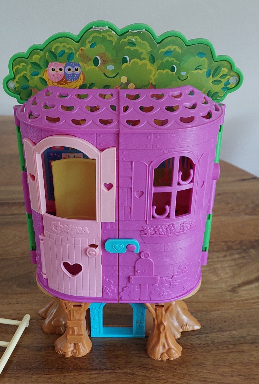 Barbie Chelsea inklapbare boomhut / boomhuis, Mattel 2017, Ophalen of Verzenden, Gebruikt, Barbie