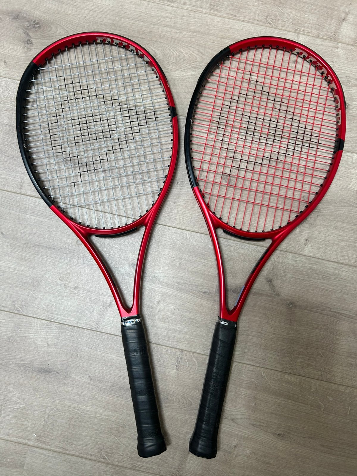 Dunlop CX200 (16x19) in L3 - ZGAN (2 stuks), Ophalen of Verzenden, Zo goed als nieuw, Racket, L3